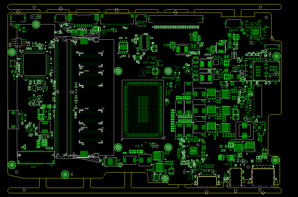 AMD FP6 Laptop Motherboard