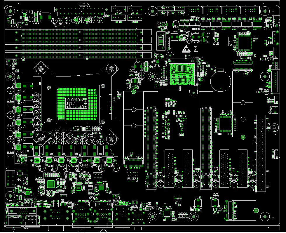 Intel Arrow Lake-S Industrial Motherboard